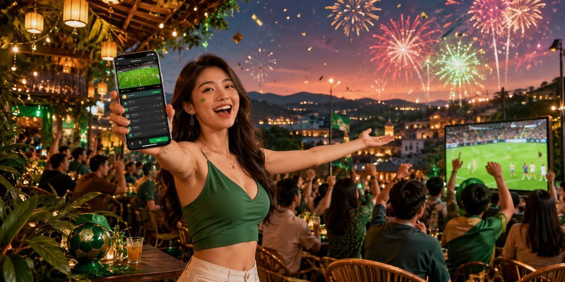 Người dùng Đà Lạt ngồi quán cà phê xem kèo thể thao và casino trên điện thoại di động